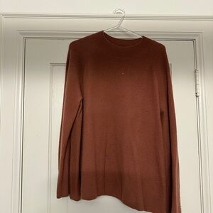 Vince Cashmere Sweater in Warm Brown